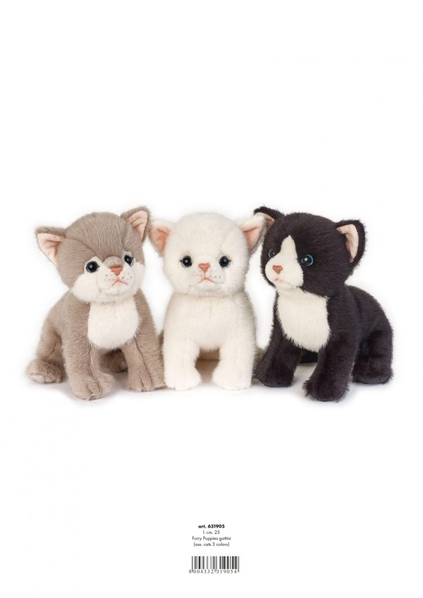 Peluche Lelly Furry puppies gattini