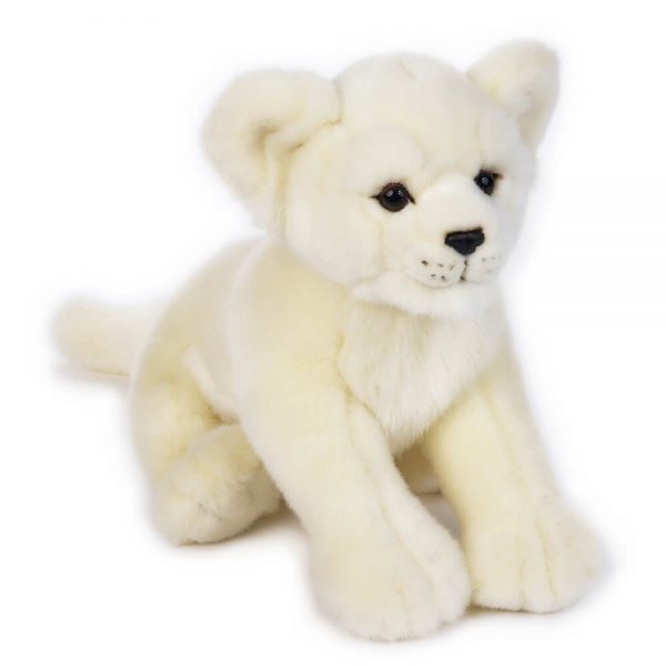 peluche Lelly Leone bianco medio