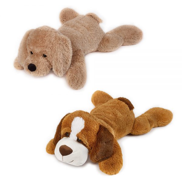 Peluche cani stesi assortiti