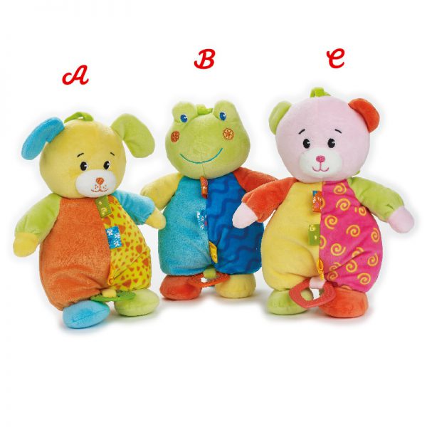 Peluche Carillon Orso e Rana